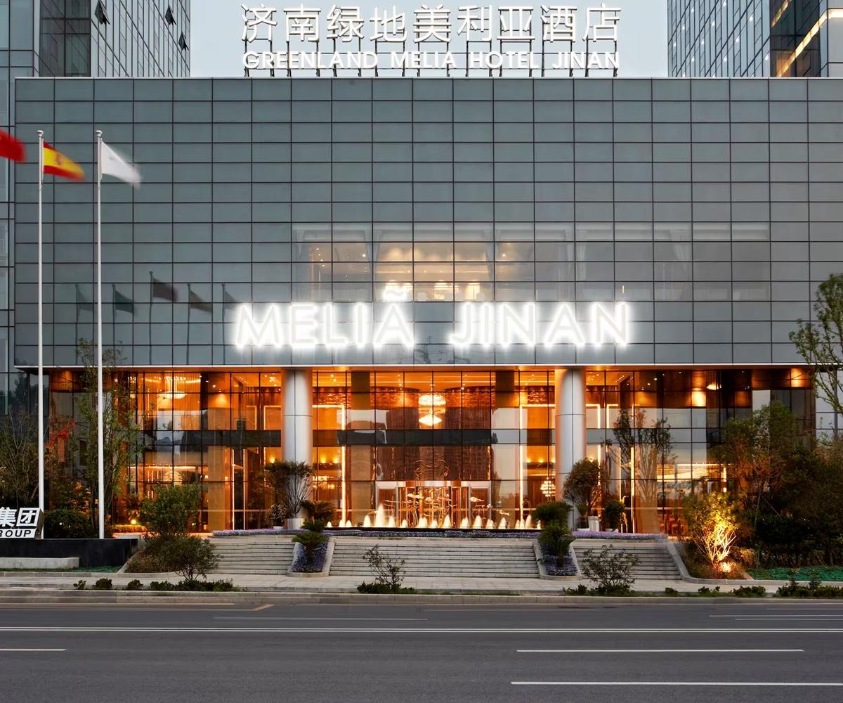 Melia Jinan Hotel Exterior photo